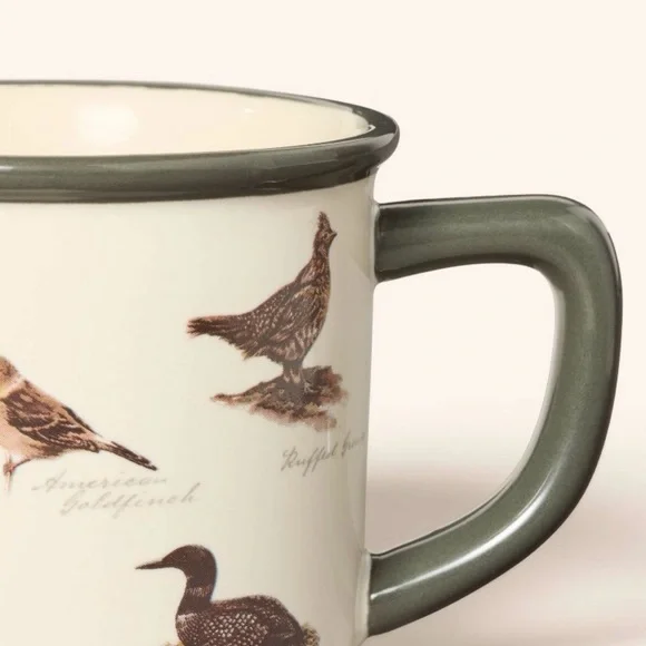 Ceramic Birds Mug Woolrich x Target - Picture 3 of 3